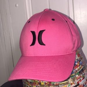 Hurley FlexFit Hat Pink